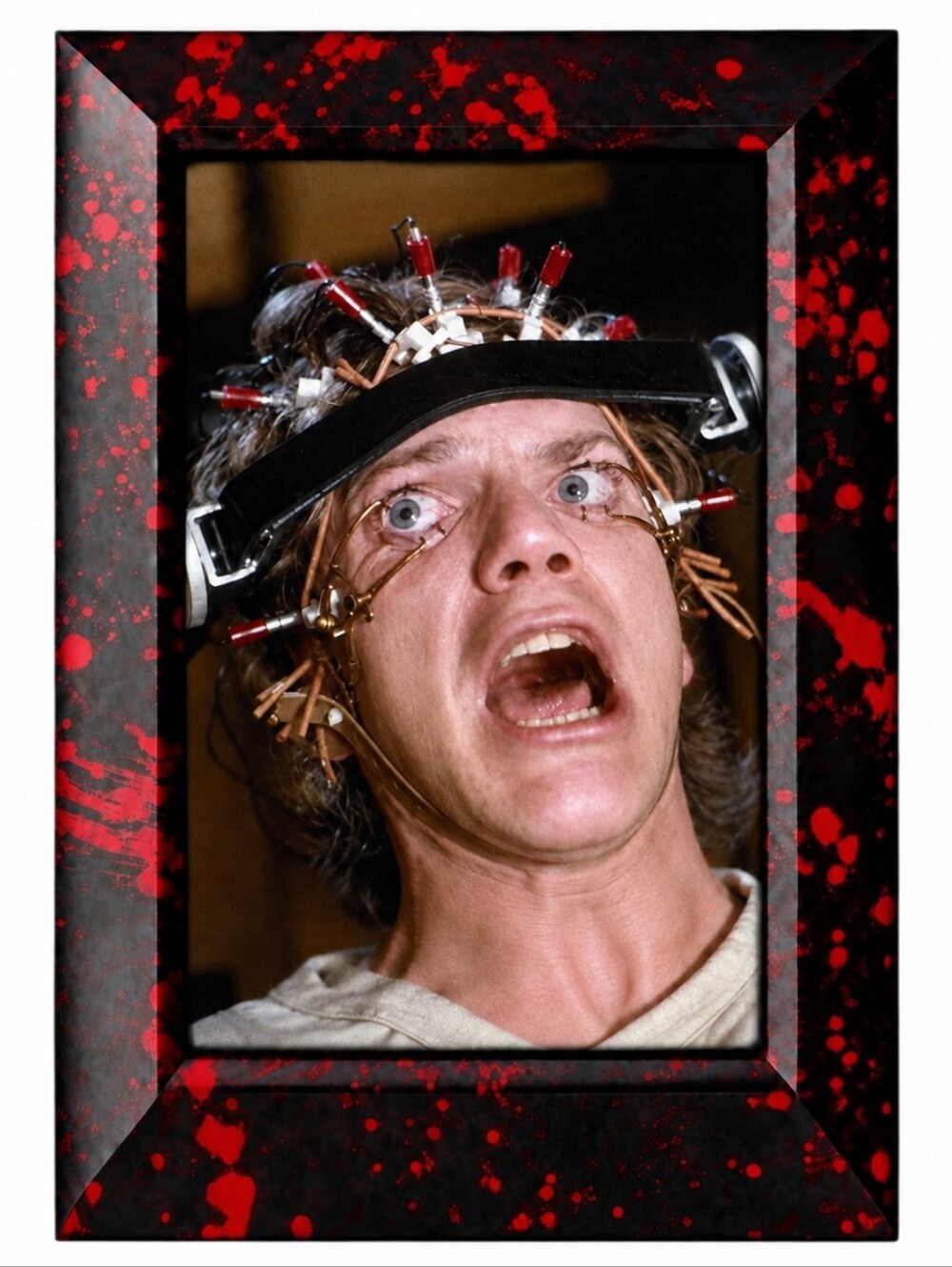 A Clockwork Orange Alex Vintage Movie Framed Print horror thriller retro punk